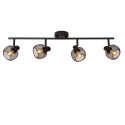 MAREN Ceiling spotlight 4x E14 Black