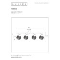 MAREN Ceiling spotlight 4x E14 Black
