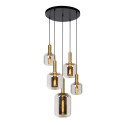 JOANET  Pendant 5xE27 Smoke glass