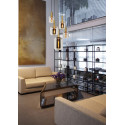 JOANET  Pendant 5xE27 Smoke glass