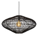 MAGALI Pendant E27/40W Black Rotan