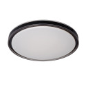 SILAS Ceiling Light  Black/Smoke