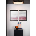 SILAS Ceiling Light  Black/Smoke