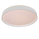 NURIA - Flush ceiling light - Ø 50 cm - LED Dim. - 1x36W 2700K - 3 StepDim - White