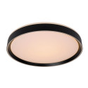 NURIA - Flush ceiling light - Ø 50 cm - LED Dim. - 1x36W 2700K - 3 StepDim - Black