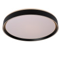 NURIA - Flush ceiling light - Ø 50 cm - LED Dim. - 1x36W 2700K - 3 StepDim - Black