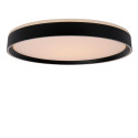 NURIA - Flush ceiling light - Ø 50 cm - LED Dim. - 1x36W 2700K - 3 StepDim - Black