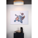 NURIA - Flush ceiling light - Ø 40 cm - LED Dim. - 1x24W 2700K - 3 StepDim - White
