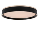 NURIA - Flush ceiling light - Ø 40 cm - LED Dim. - 1x24W 2700K - 3 StepDim - Black