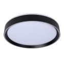 NURIA - Flush ceiling light - Ø 40 cm - LED Dim. - 1x24W 2700K - 3 StepDim - Black