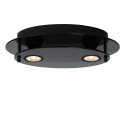 OKNO Ceiling Light Oval Black