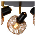 MAREN Ceiling spotlight 3x E14 Gold / Black