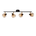MAREN Ceiling spotlight 4x E14 Gold / Black
