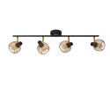 MAREN Ceiling spotlight 4x E14 Gold / Black