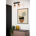 MAREN Ceiling spotlight 2x E14 Gold / Black