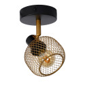MAREN Wall spotlight E14 Gold / Black