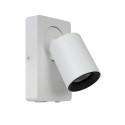 NIGEL Wall spotlight 1xGU10/5W + USB White