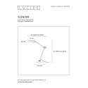 SLENDER Table lamp  E27/25W Black