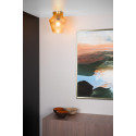 ROSALIND - Flush ceiling light - Ø 21 cm - 1xE27 - Amber