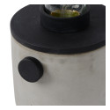 TANNER Table lamp 1x E27 60W H12.5cm Concrete/Blac