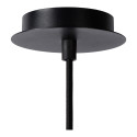 TANNER Pendant 1x E27 60W   Black/Hout