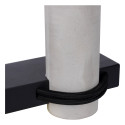 TANNER Wall lamp 1x E27 60W   Black/concrete
