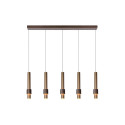 MARGARY Pendant Led 5x5W 2700K Coffee