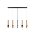 MARGARY Pendant Led 5x5W 2700K Coffee
