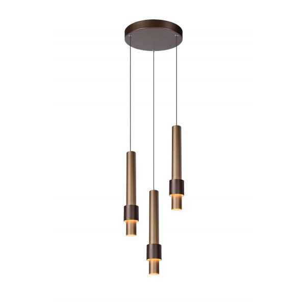 MARGARY Pendant Led 3x5W 2700K Coffee