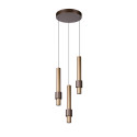 MARGARY Pendant Led 3x5W 2700K Coffee