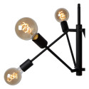 LESTER Pendant 6x E27/40W Black