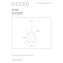 GOSSE Pendant E27/40W  White