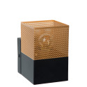 RENATE Wall Light  1x E27/40W Black/Gold