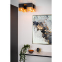 RENATE Ceiling Light  4x E27/40W Black/Gold