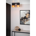 RENATE Ceiling Light  2x E27/40W Black/Gold