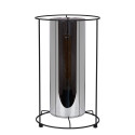 DOUNIA Table lamp  E27/40W H 41cm Matt Black/Smok