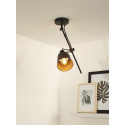 QUINNY Ceiling spot Light E27/40W H 50cm Black