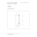 LIONEL Wall Light 1xE27/40W Black