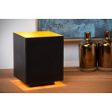 SUZY Table lamp E14/40W Square Black/Gold