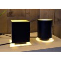 SUZY Table lamp E14/40W Square Black/Gold