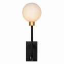 BEREND Wall Light 1xG9/33W 13/21/40cm Black/White