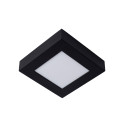 BRICE-LED Ceiling L Dimmable 15W Square IP44 Black