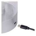 TRIBUN Table lamp Led 3W Silbergrey / Glass