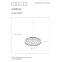 WOLFRAM Pendant  E27 