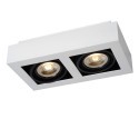 ZEFIX Ceiling Spotlight 2x Gu10/12W DTW White