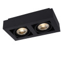 ZEFIX Ceiling Spotlight 2x Gu10/12W DTW Black