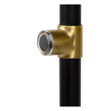 PEPIJN Floorlamp 1xE14 Black/Gold