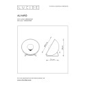 ALVARO Table lamp E27/40W 