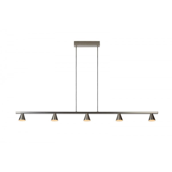 DELANO Pendant Led 5x5W Satin Chrome