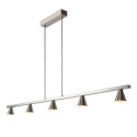 DELANO Pendant Led 5x5W Satin Chrome